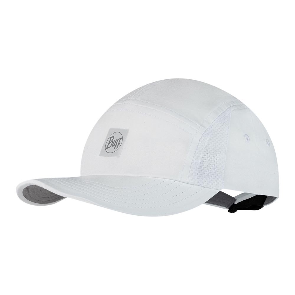 Czapka Buff 5 Panel Go Cap Solid White S/M U Biała