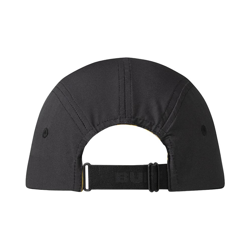Buff 5 Panel Go Cap Logo Negru L/XL U Negru/Galben