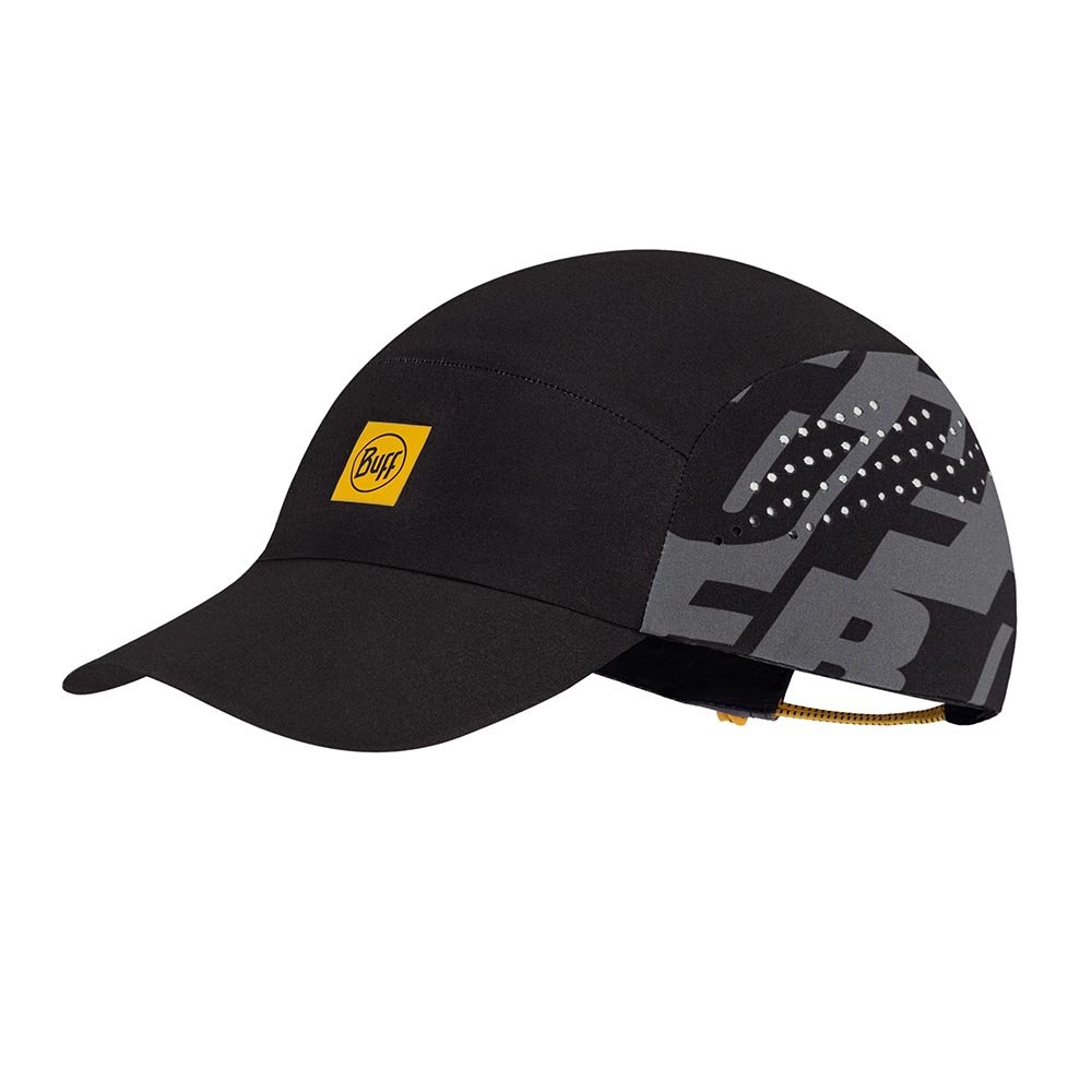 Czapka z daszkiem Buff Pack Speed Cap Logo Black S/M U Czarno-Szara