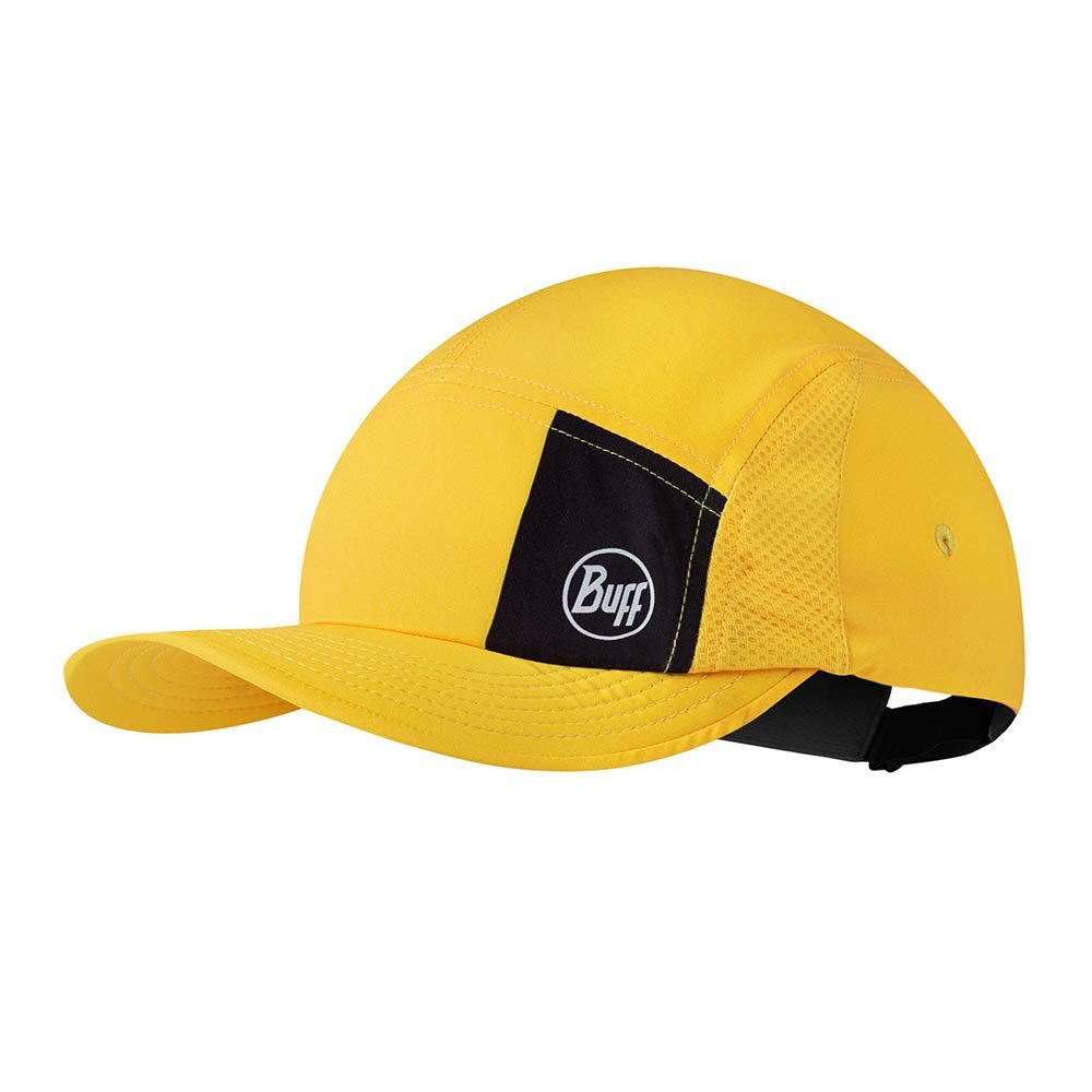 Czapka Buff 5 Panel Go Cap Logo Yellow S/M U Żółto-Czarna