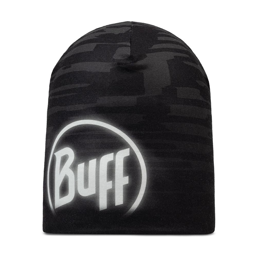 Căciulă Buff Ecostretch Beanie Nedre Graphite U Negru și Alb