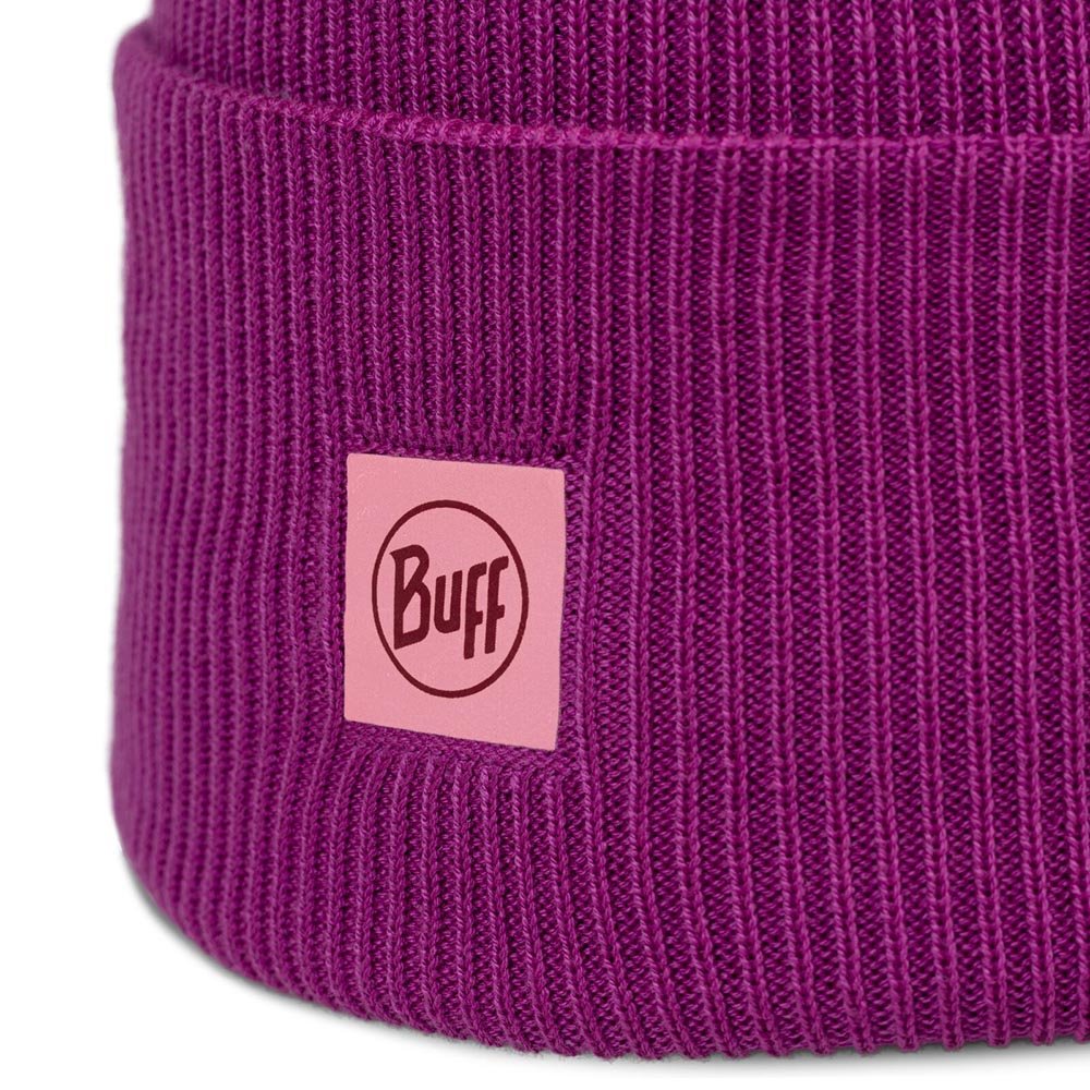 Czapka Buff Crossknit Beanie Solid Orchid U Fuksjowa