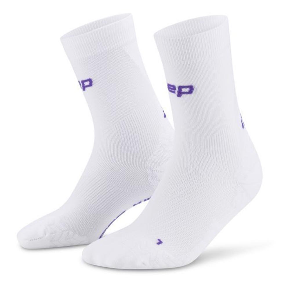 Cep Run Ultralight Socks Mid Cut 4.0 W White and Purple