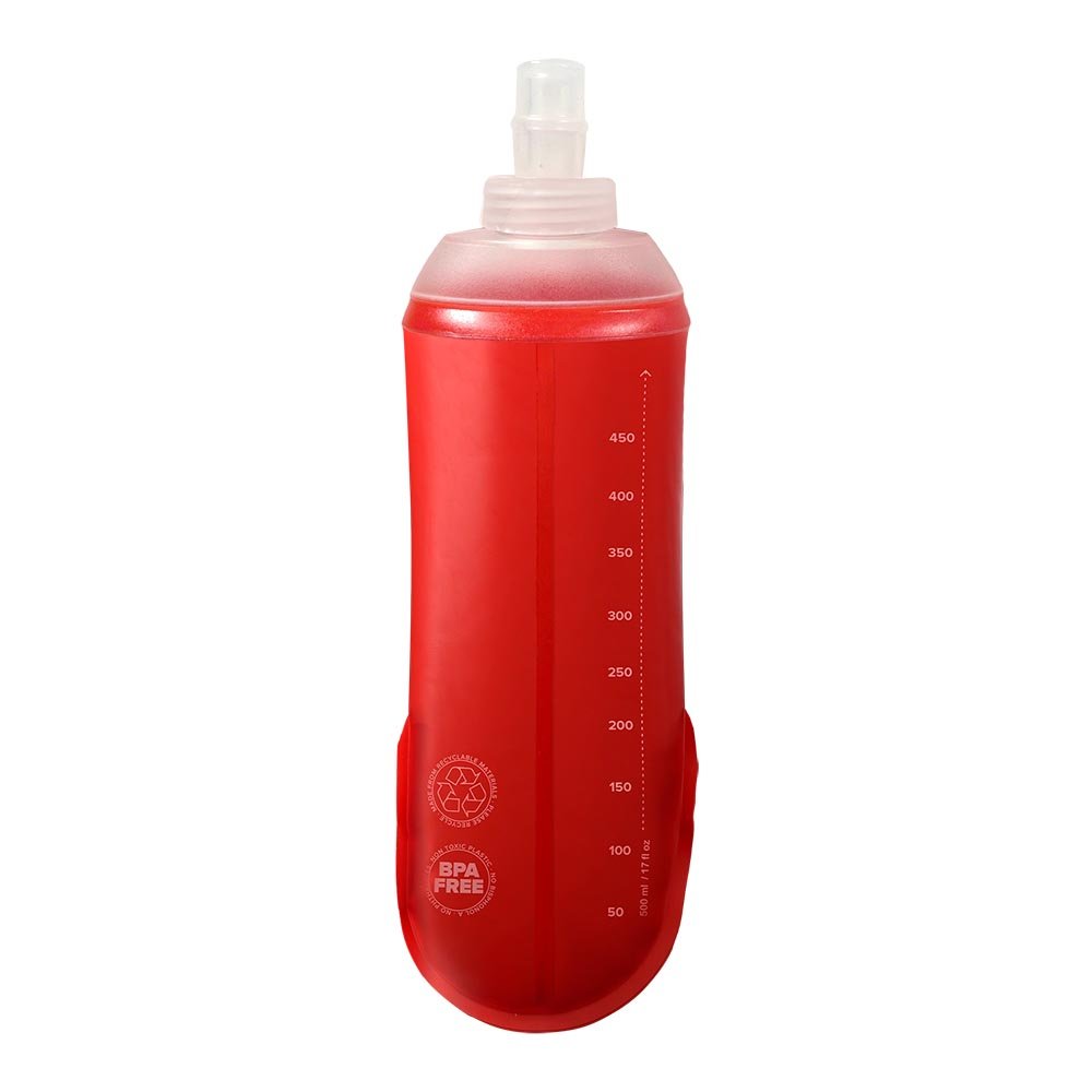 SoftFlask Compressport ErgoFlask 500ml Czerwony