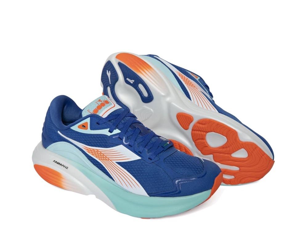Diadora Atomo Star U Shoes Blue-Orange