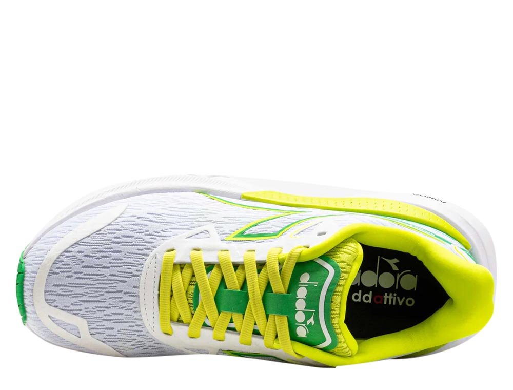 Diadora Nucleo 2 W White and Green Shoes