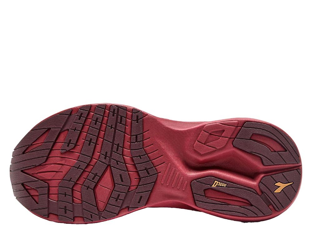 Buty Diadora Nucleo 2 W "Honey Yellow Red Dahlia" W Miodowo-Bordowe