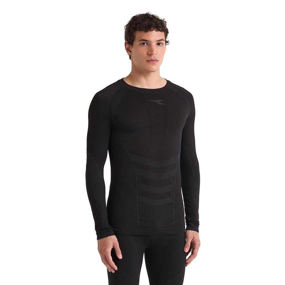 Diadora Longsleeve T-Shirt M Black