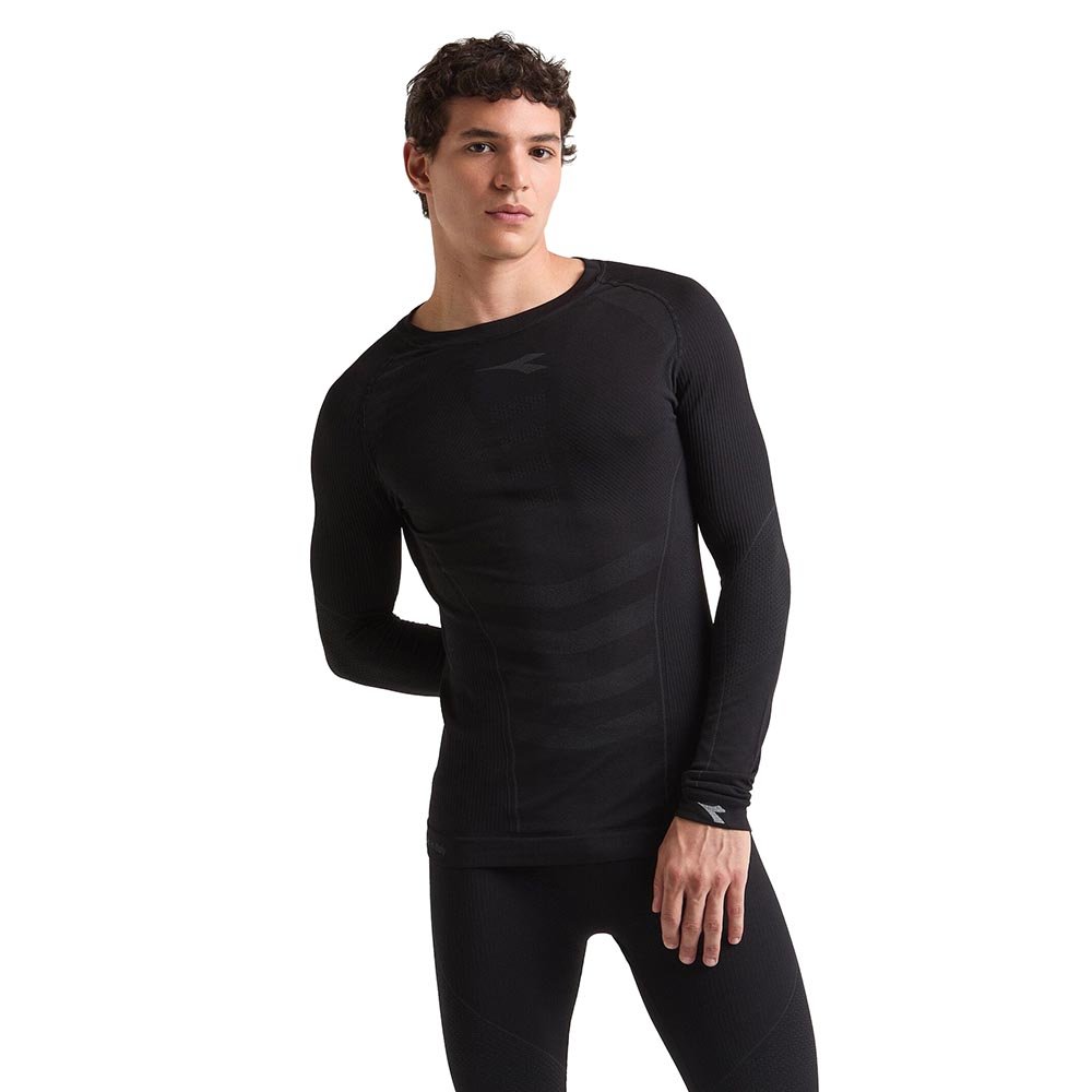 Diadora Longsleeve T-Shirt M Black