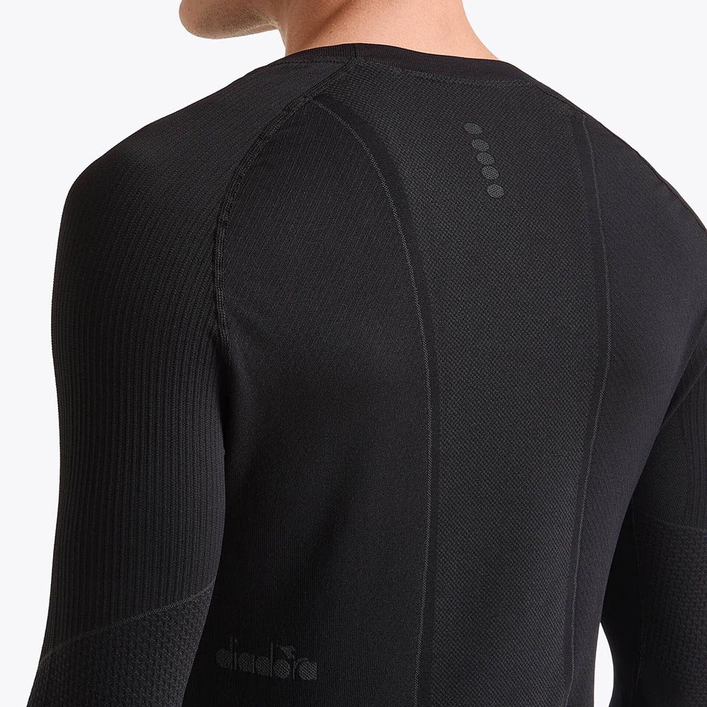 Diadora Longsleeve T-Shirt M Black