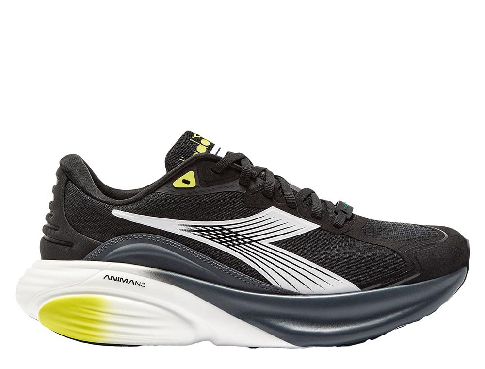 Diadora Atomo Star "Black White" U Shoes Black and White