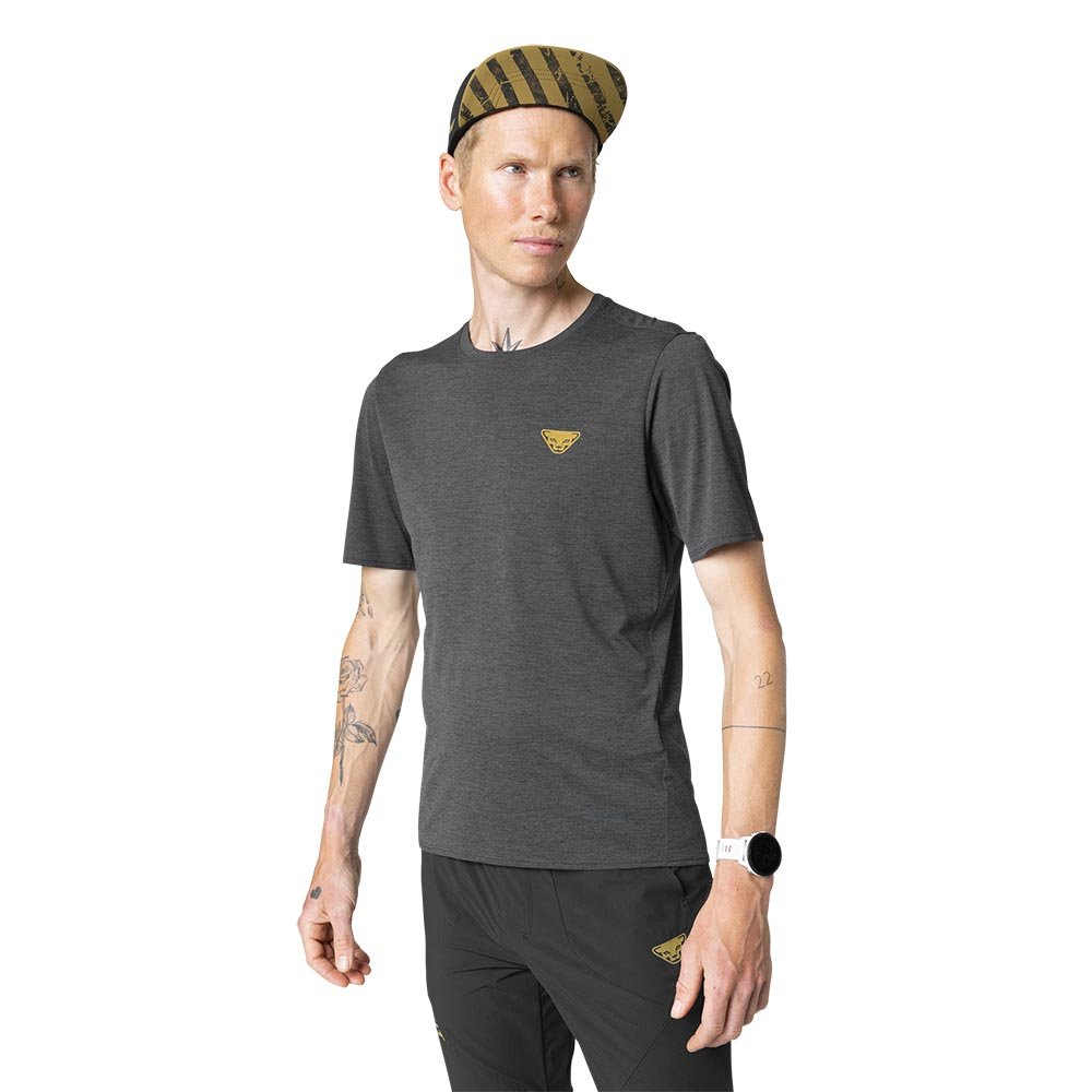 Koszulka Dynafit Trail M Szaro-Pomarańczowa