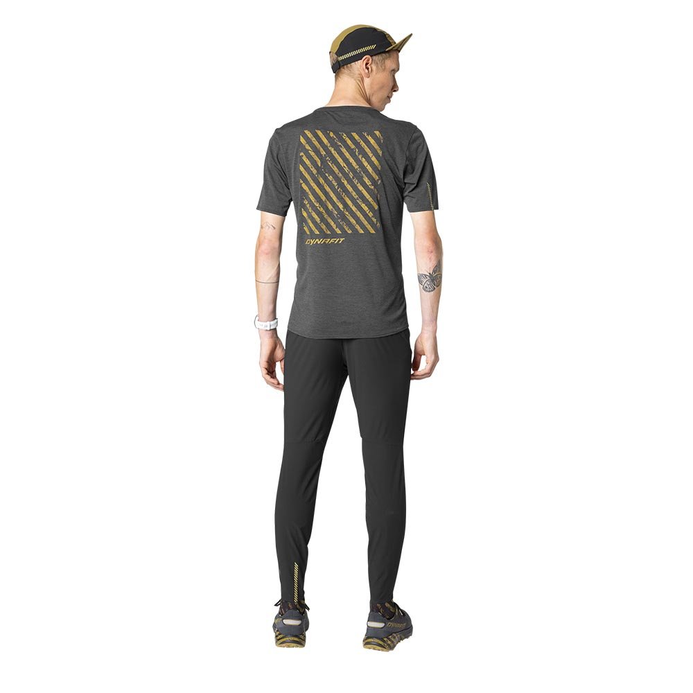 Koszulka Dynafit Trail M Szaro-Pomarańczowa