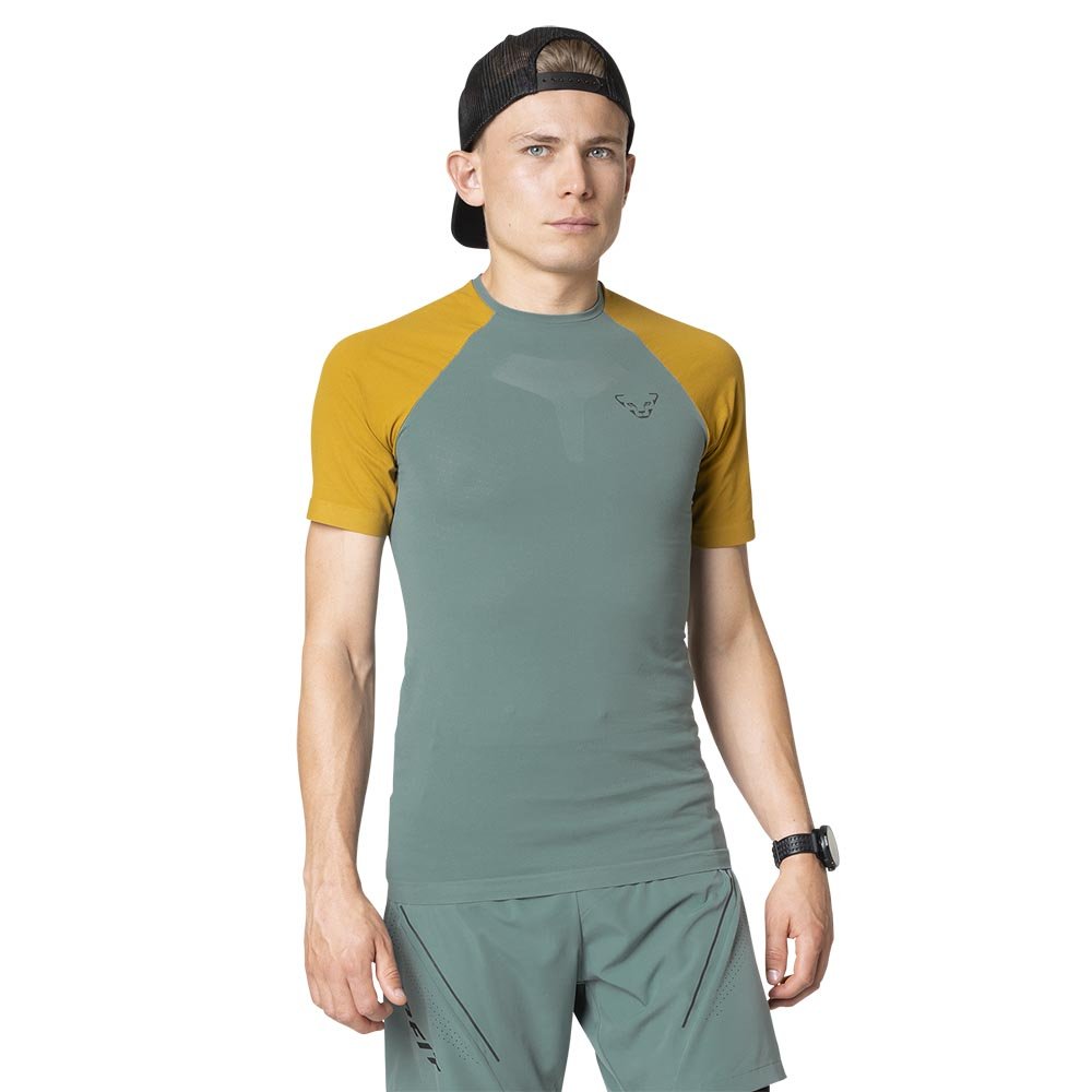 Dynafit Ultra S-Tech M T-shirt Grey-Olive