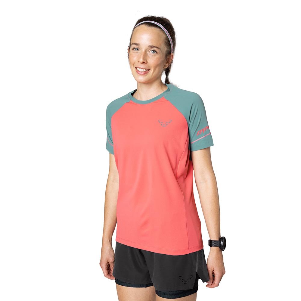 Tricou Dynafit Alpine Pro W Coral Blue