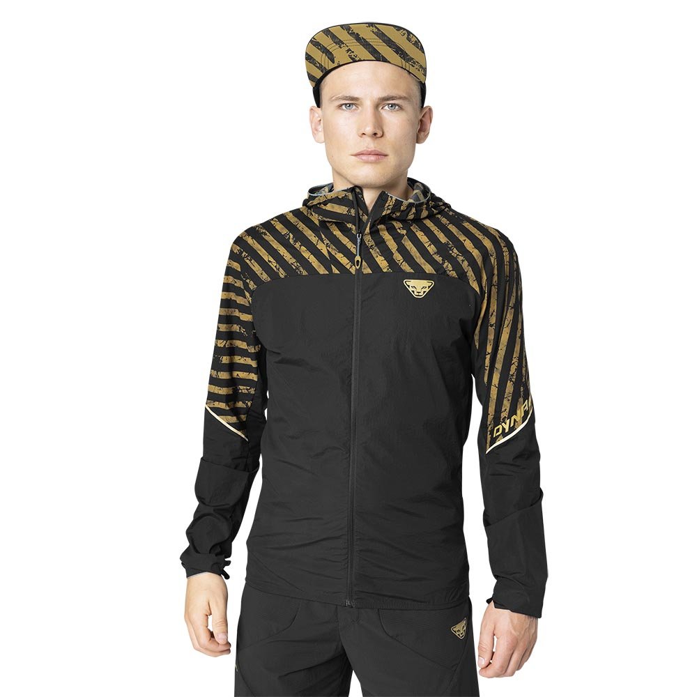 Jachetă Dynafit Trail Graphic Wind M Negru/Maro
