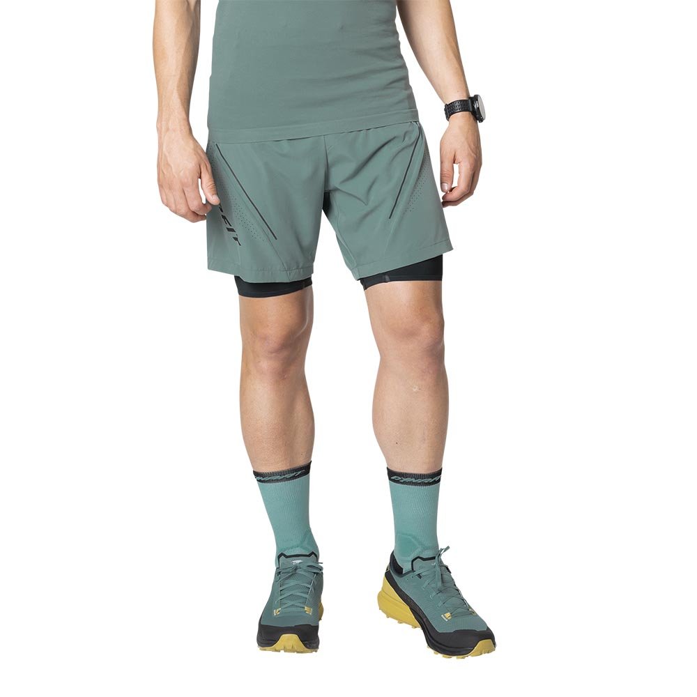 Spodenki Dynafit Ultra 2in1 Shorts M Niebieskie