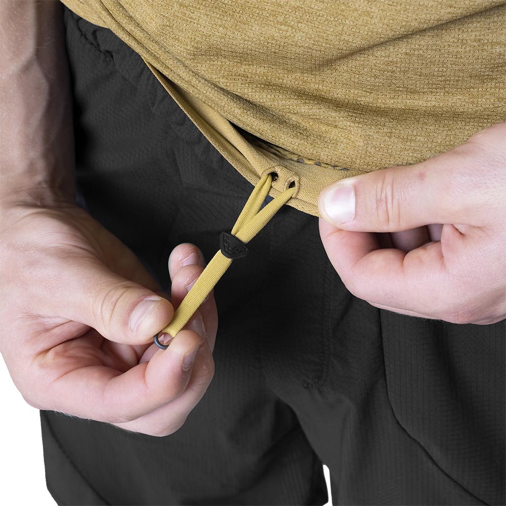 Pantaloni scurti Dynafit 2in1 M Negru-Miere