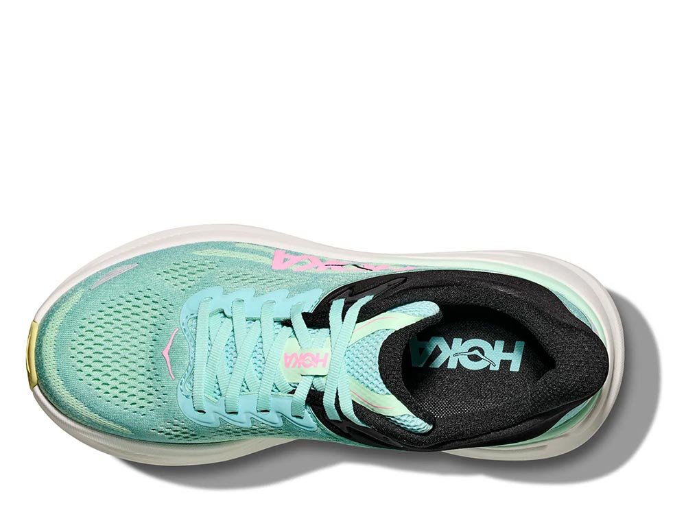 Hoka Bondi 9 W Shoes Mint Pink