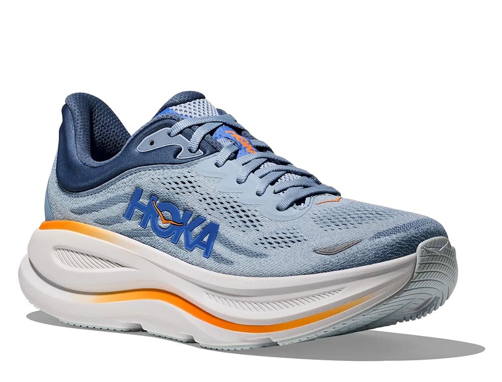 Hoka Bondi 9 M Blue-Orange Shoes