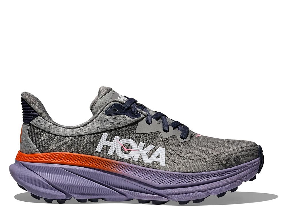 Hoka Challenger 7 ATR W Grey/Purple Shoes [1134498-GYW