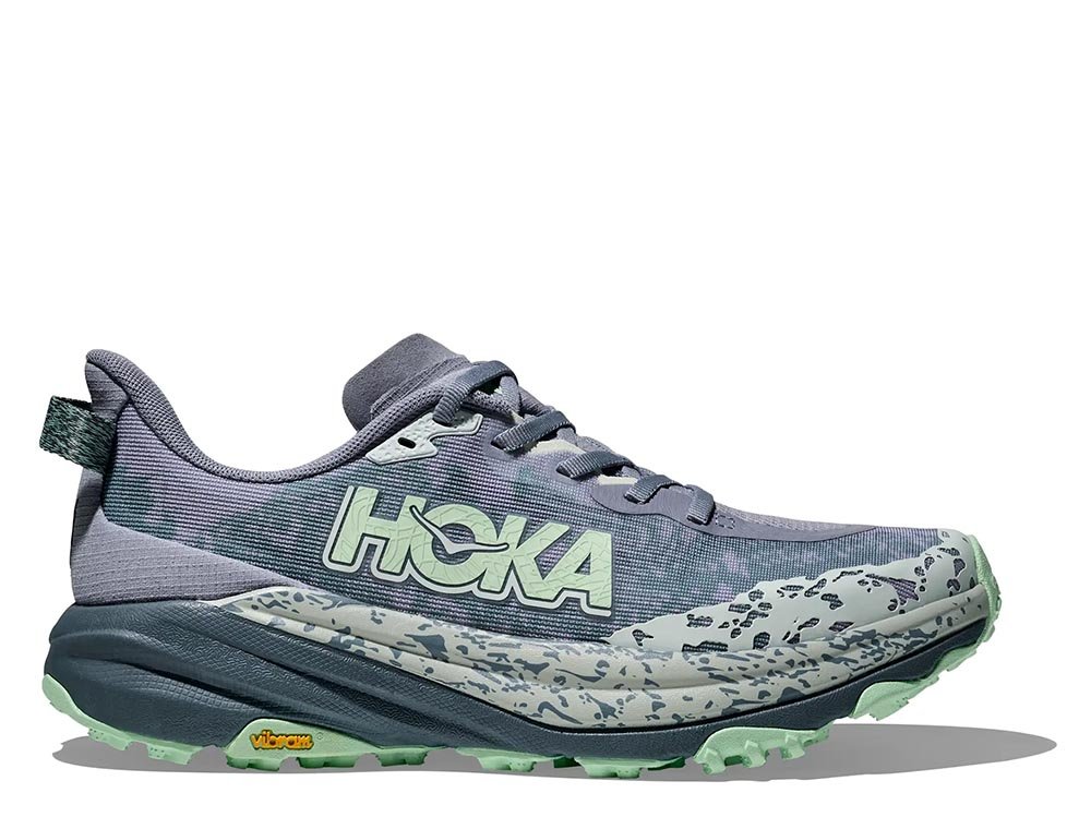 Buty Hoka Speedgoat 6 W Fioletowo-Zielone