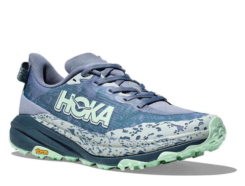 Buty Hoka Speedgoat 6 W Fioletowo-Zielone