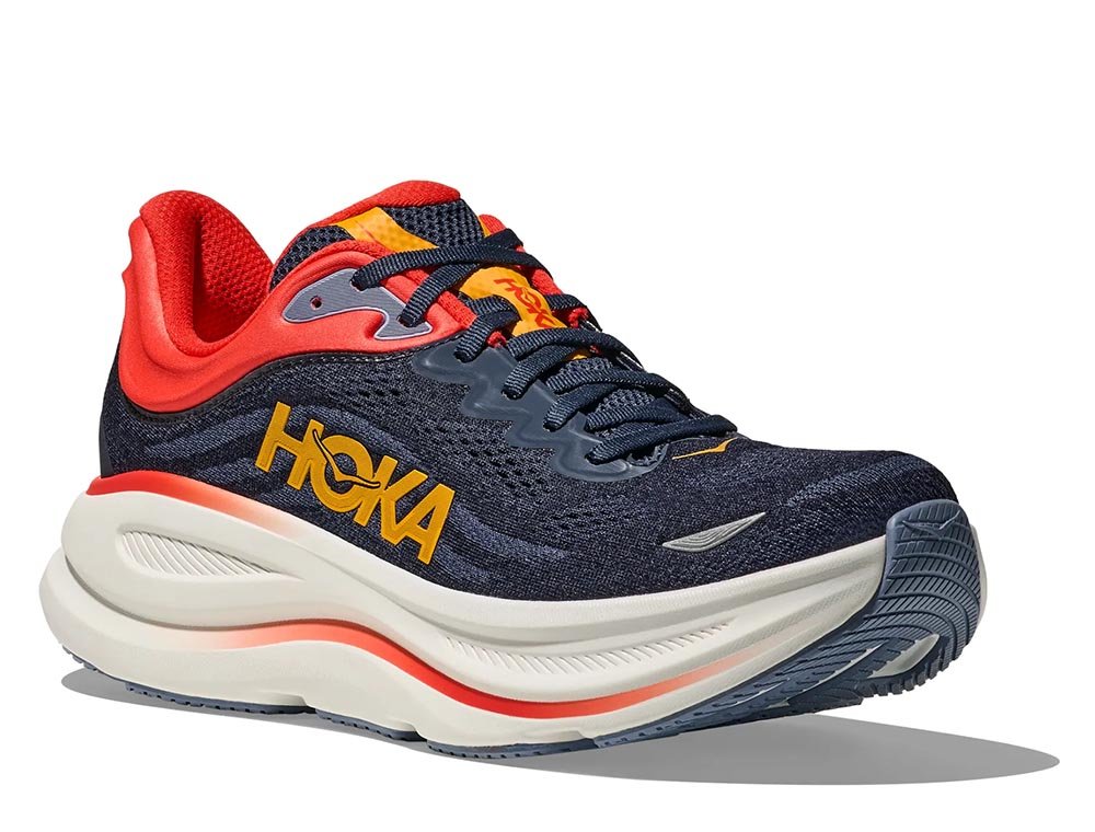 Buty Hoka Bondi 9 M Granatowo-Czerwone
