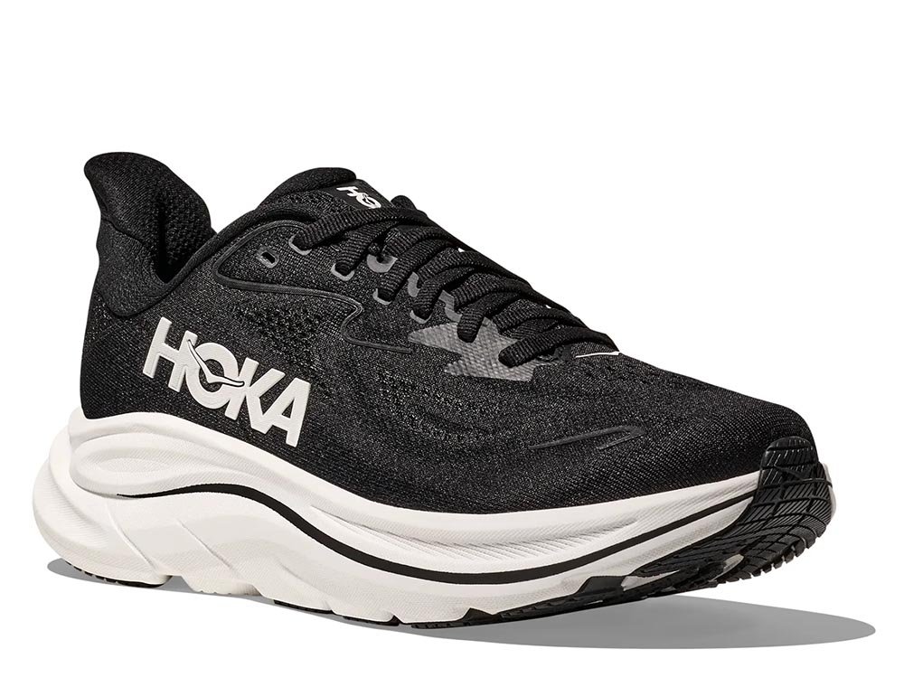 Pantofi Hoka Clifton 10 M alb-negru