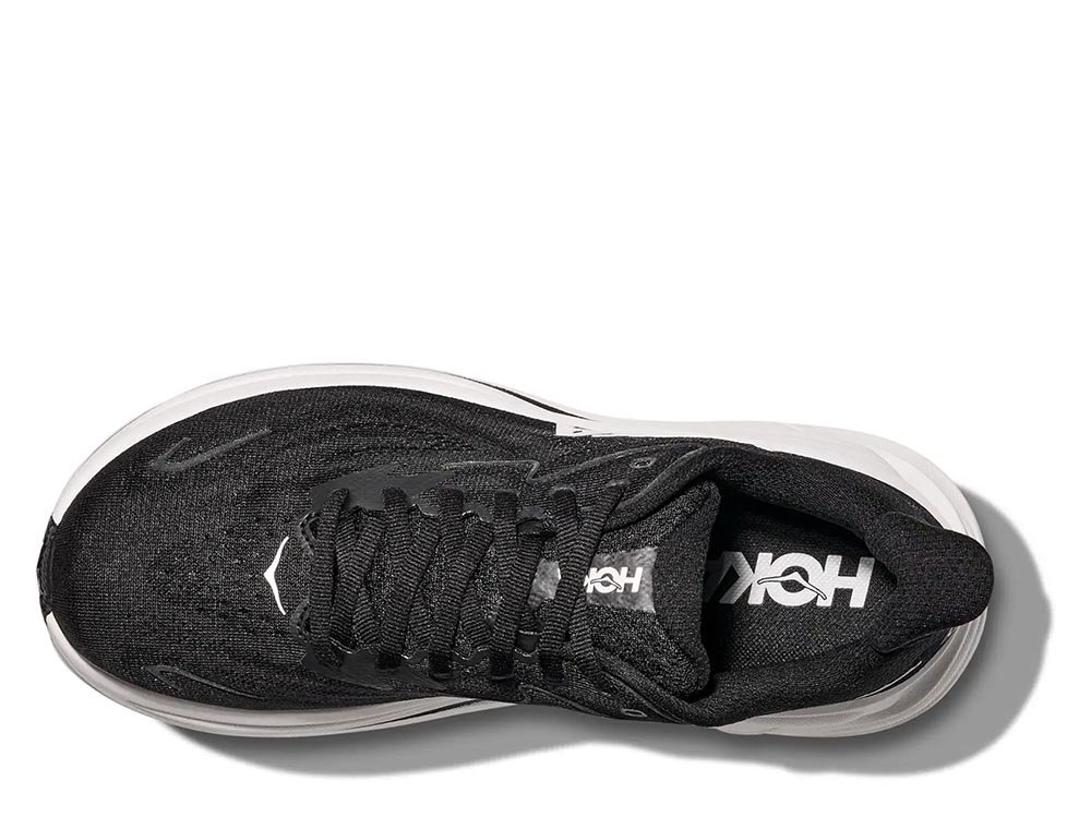 Pantofi Hoka Clifton 10 M alb-negru