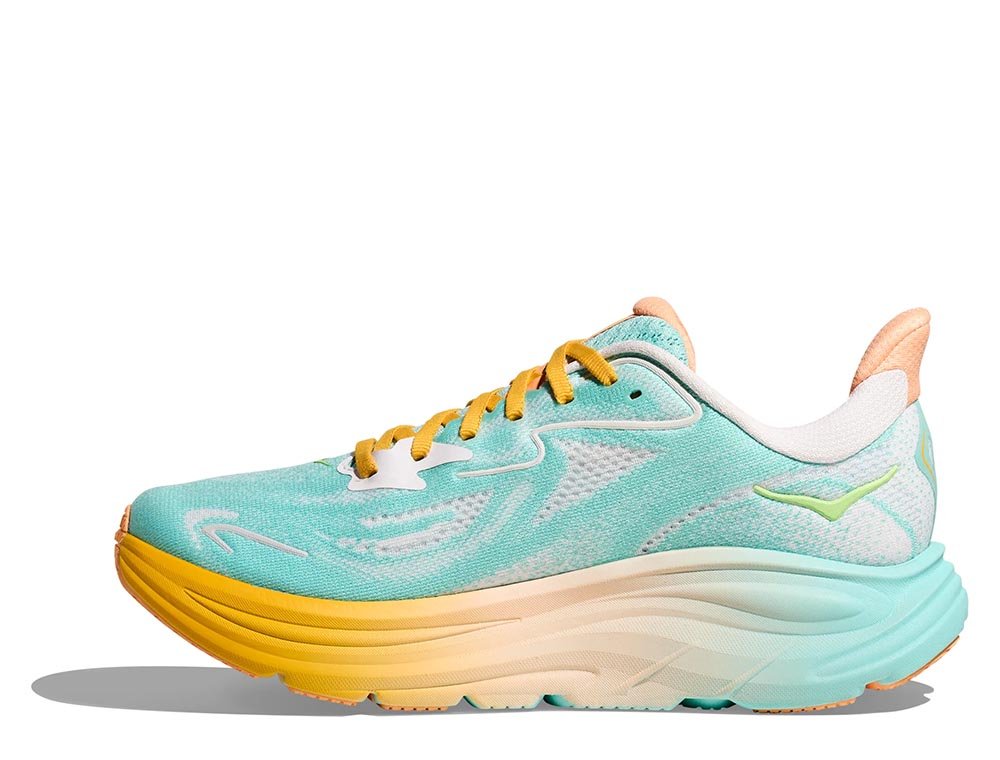 Pantofi Hoka Clifton 10 M albastru-portocaliu