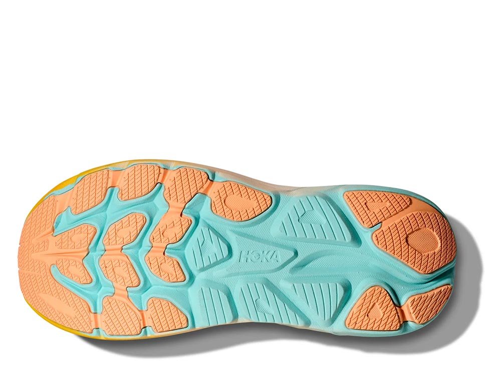 Pantofi Hoka Clifton 10 M albastru-portocaliu