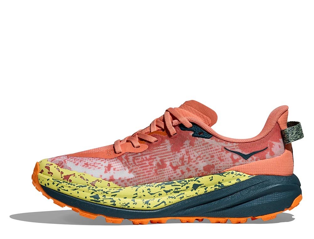 Hoka Speedgoat 6 W Orange Lime Shoes