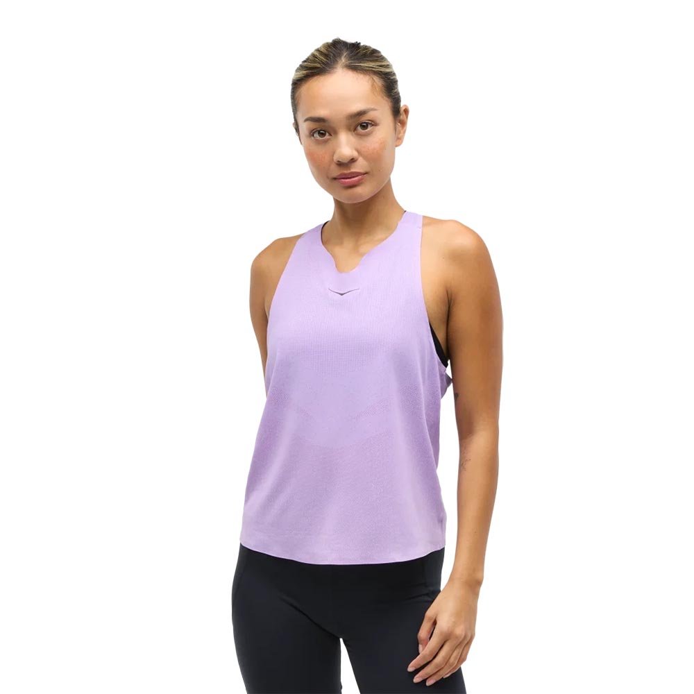 Hoka Race Singlet W Purple