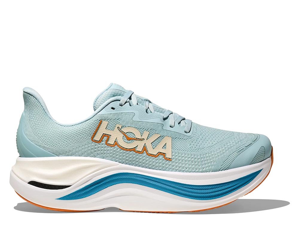 Hoka Skyward XM Shoes Blue and White