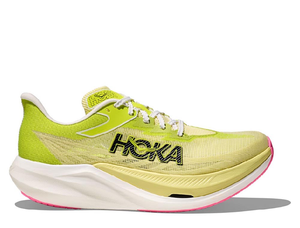 Hoka Rocket X3 U Shoes Lime