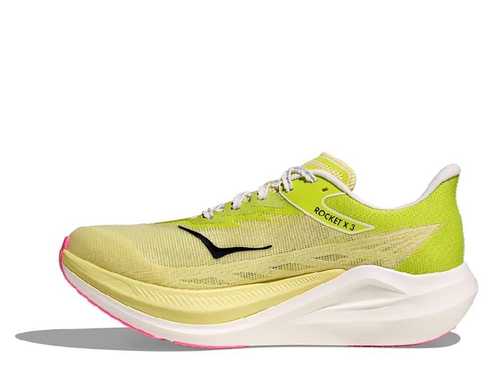 Hoka Rocket X3 U Shoes Lime