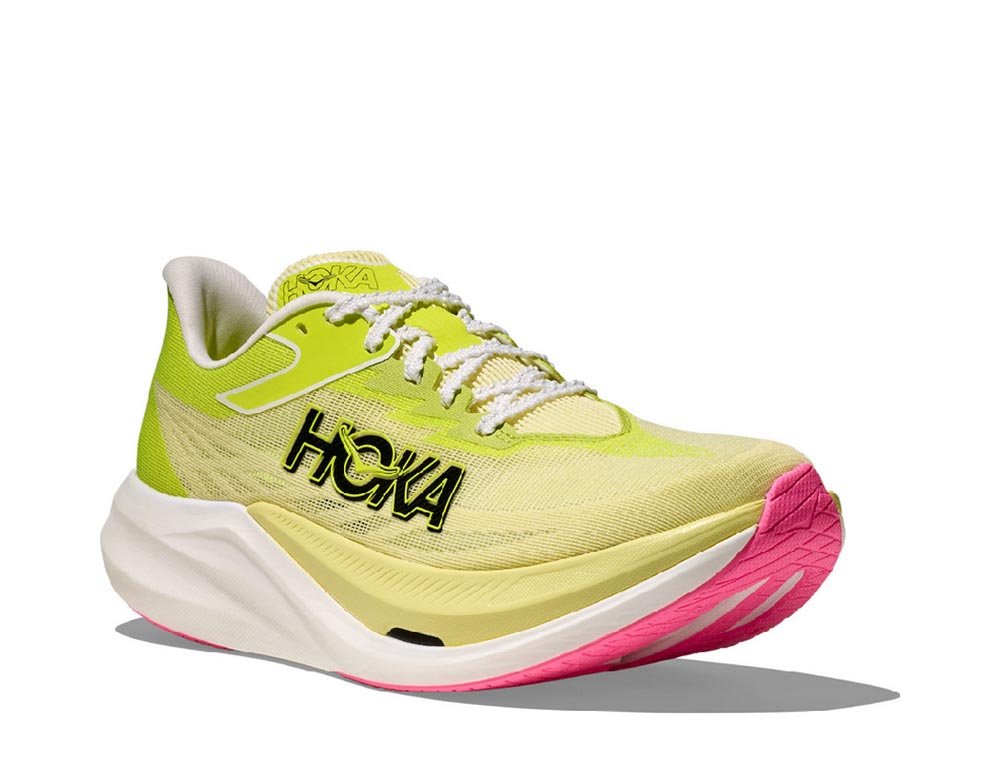 Hoka Rocket X3 U Shoes Lime