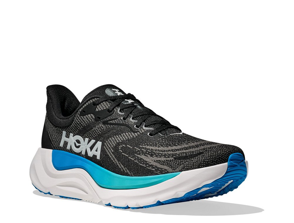 Hoka Arahi 8 M Shoes Black and Blue