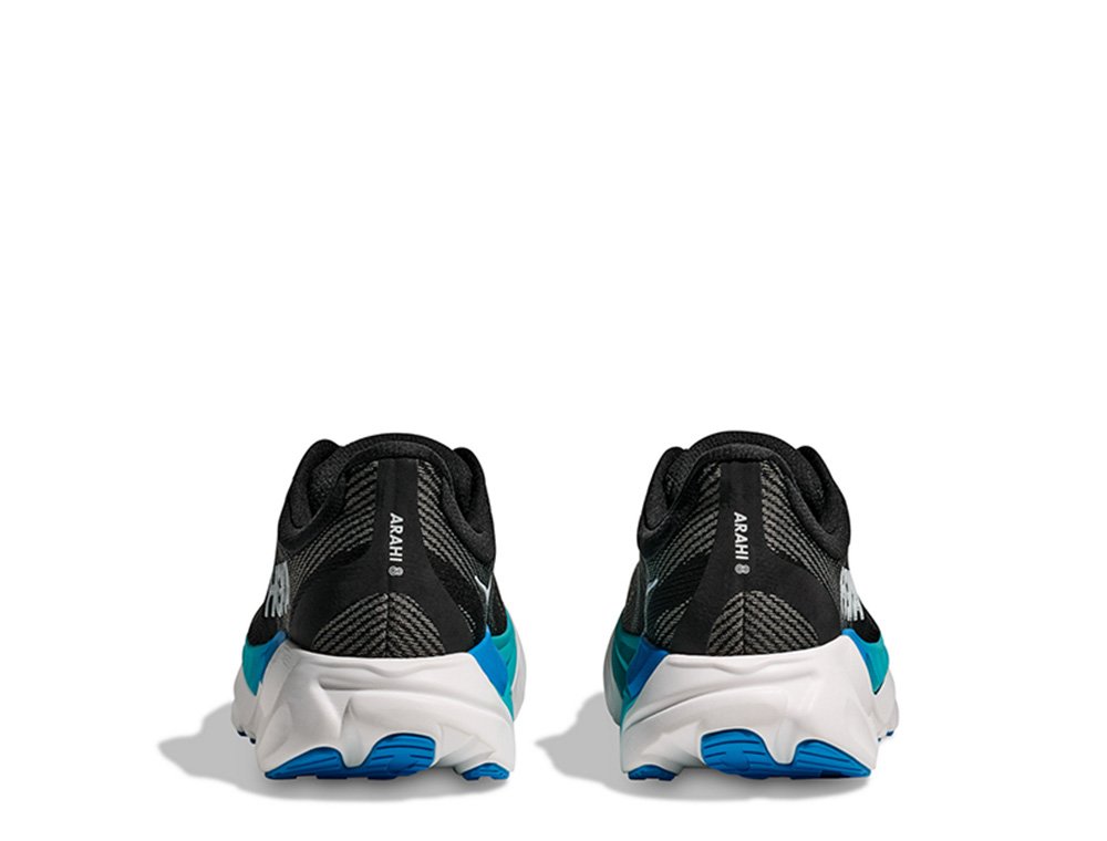Hoka Arahi 8 M Shoes Black and Blue
