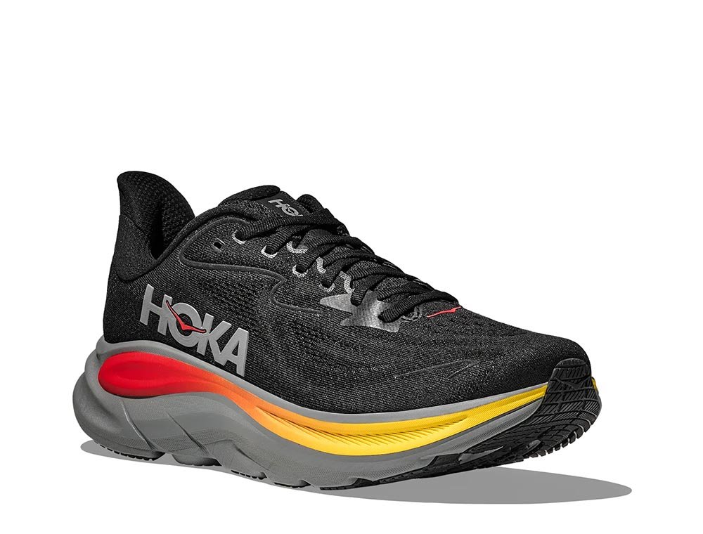 Pantofi sport Hoka Clifton 10 M, negru și portocaliu