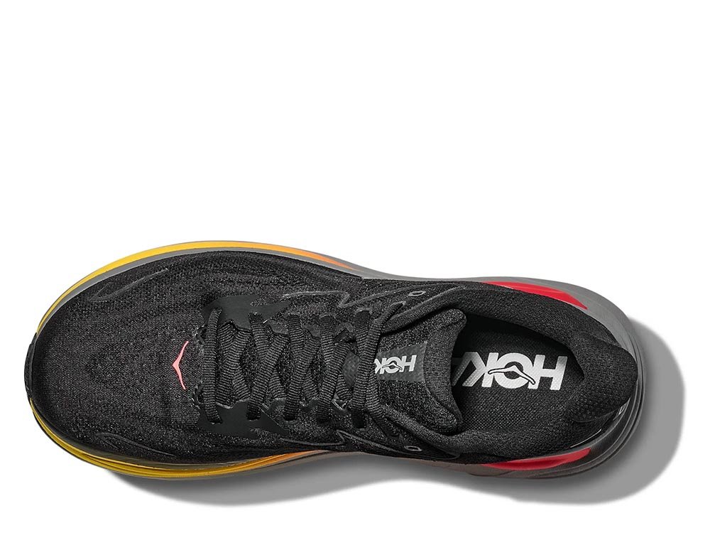 Pantofi sport Hoka Clifton 10 M, negru și portocaliu