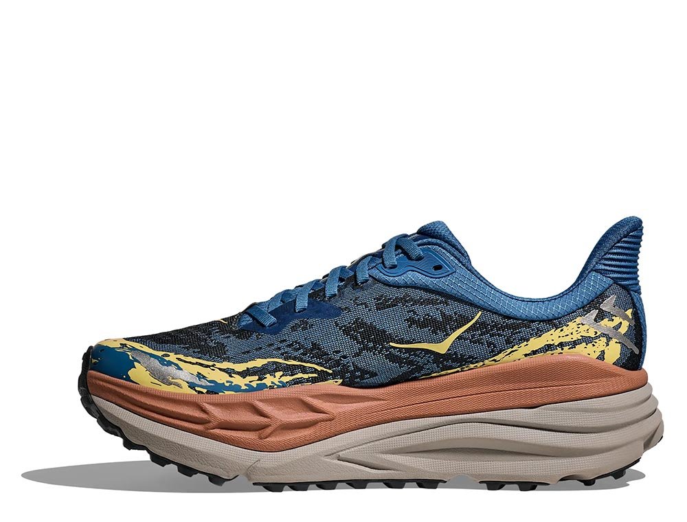 Hoka Stinson 7 M Navy Blue/Orange Shoes