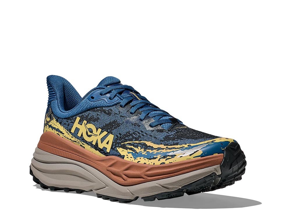 Hoka Stinson 7 M Navy Blue/Orange Shoes
