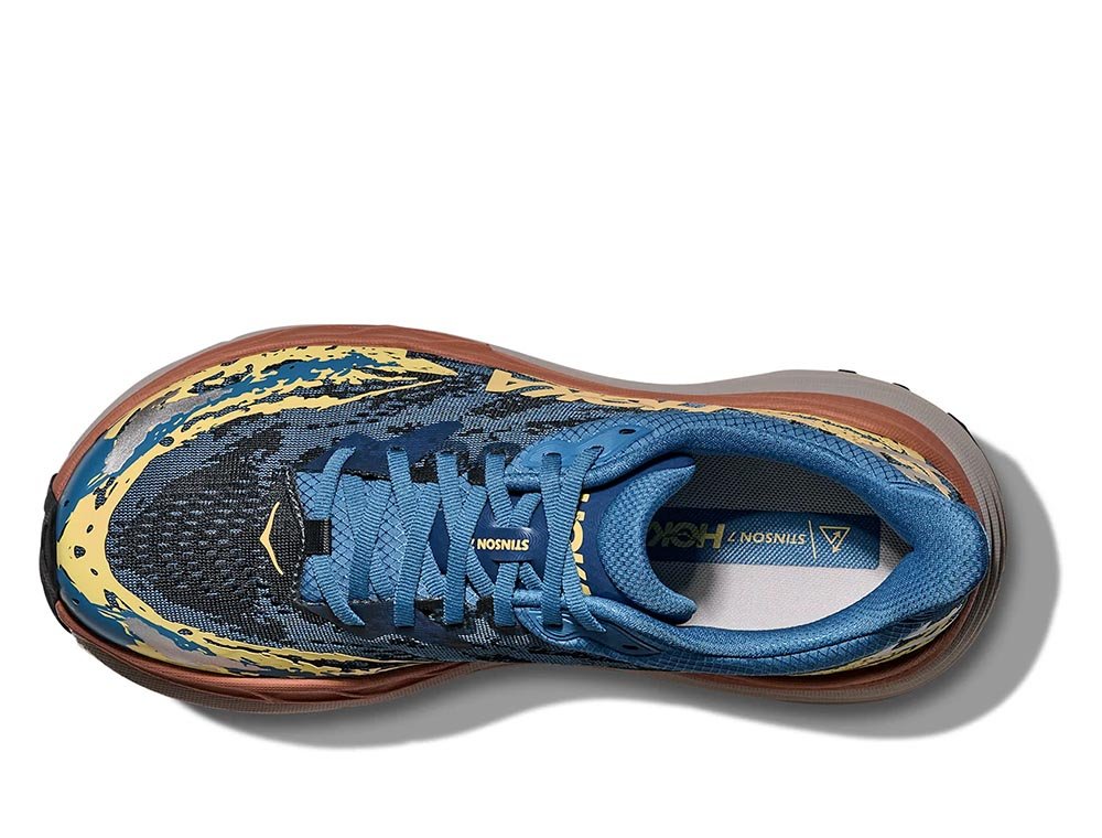 Hoka Stinson 7 M Navy Blue/Orange Shoes