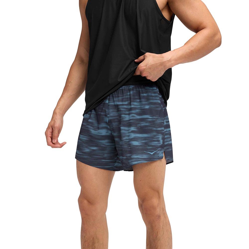 Spodenki Hoka Glide 5'' Short M Granatowo-Błękitne