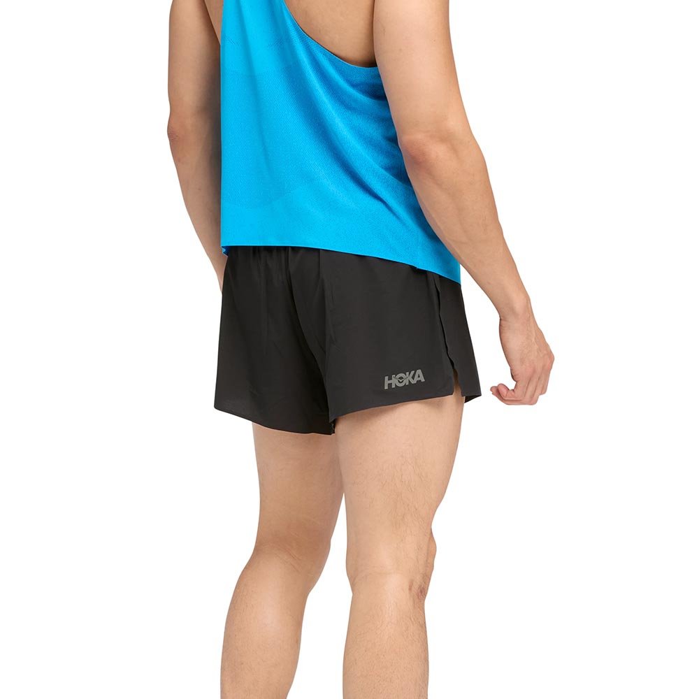 Hoka Race Day Split Shorts M Black