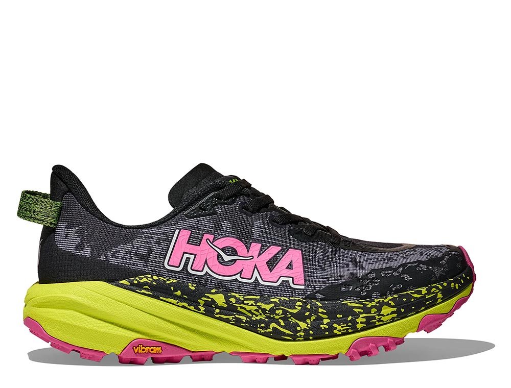 Buty Hoka Speedgoat 6 W Czarno-Limonkowe