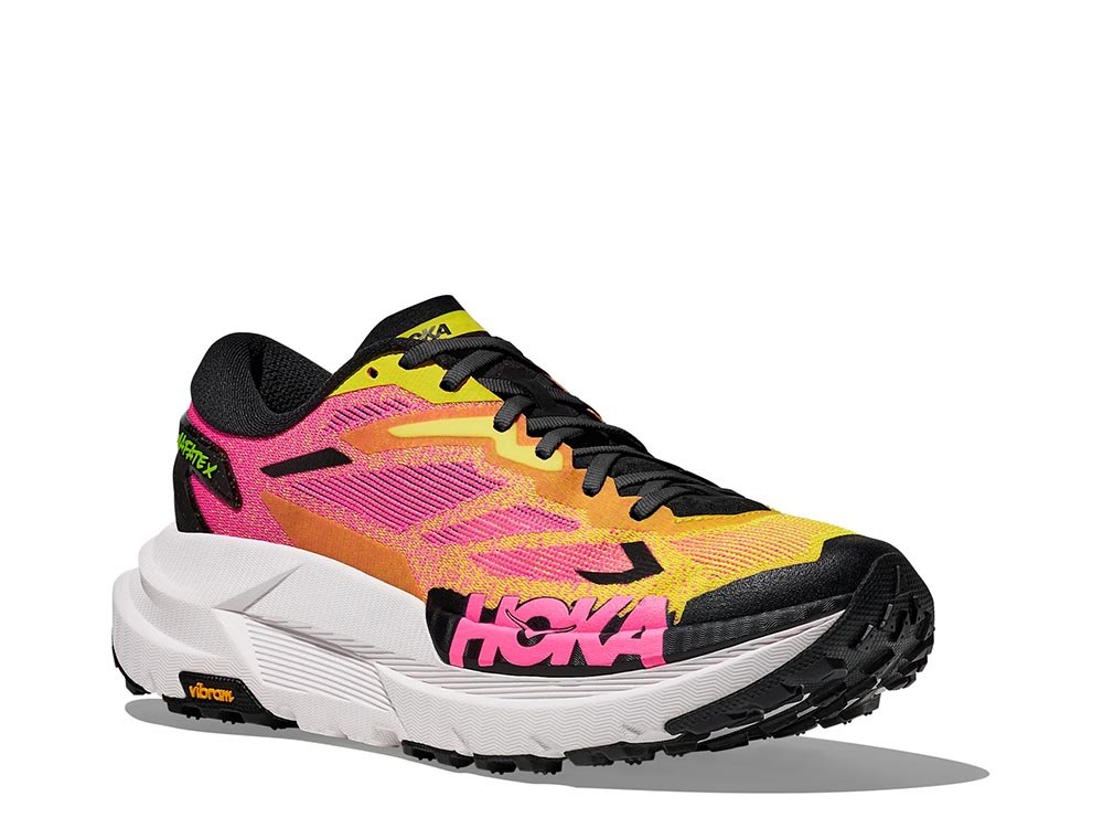 Buty Hoka Mafate X M Pomarańczowo-Różowe