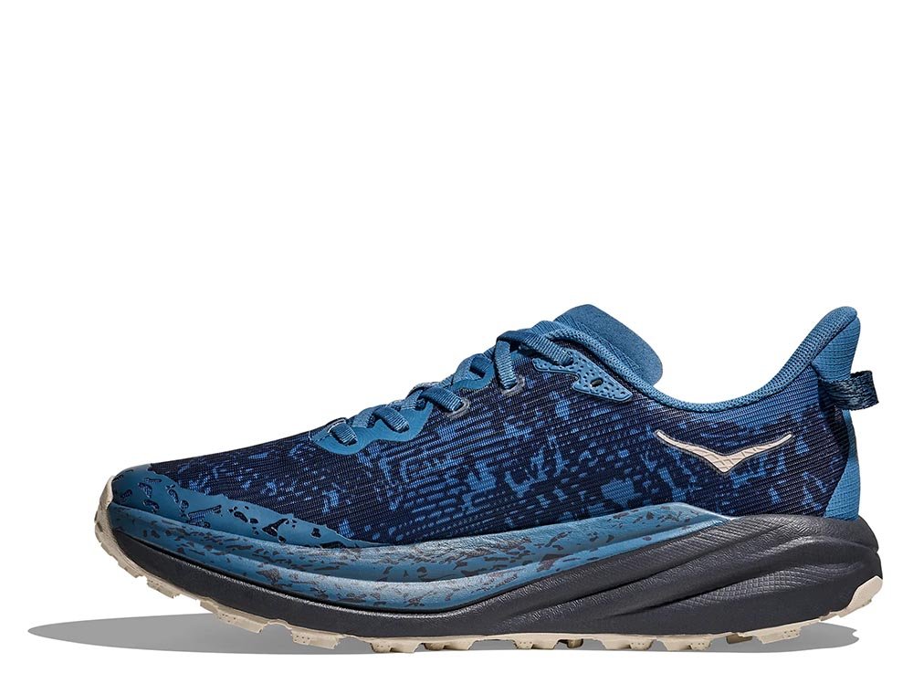 Hoka Speedgoat 6 Gore-Tex M Navy Blue-Cream Boots